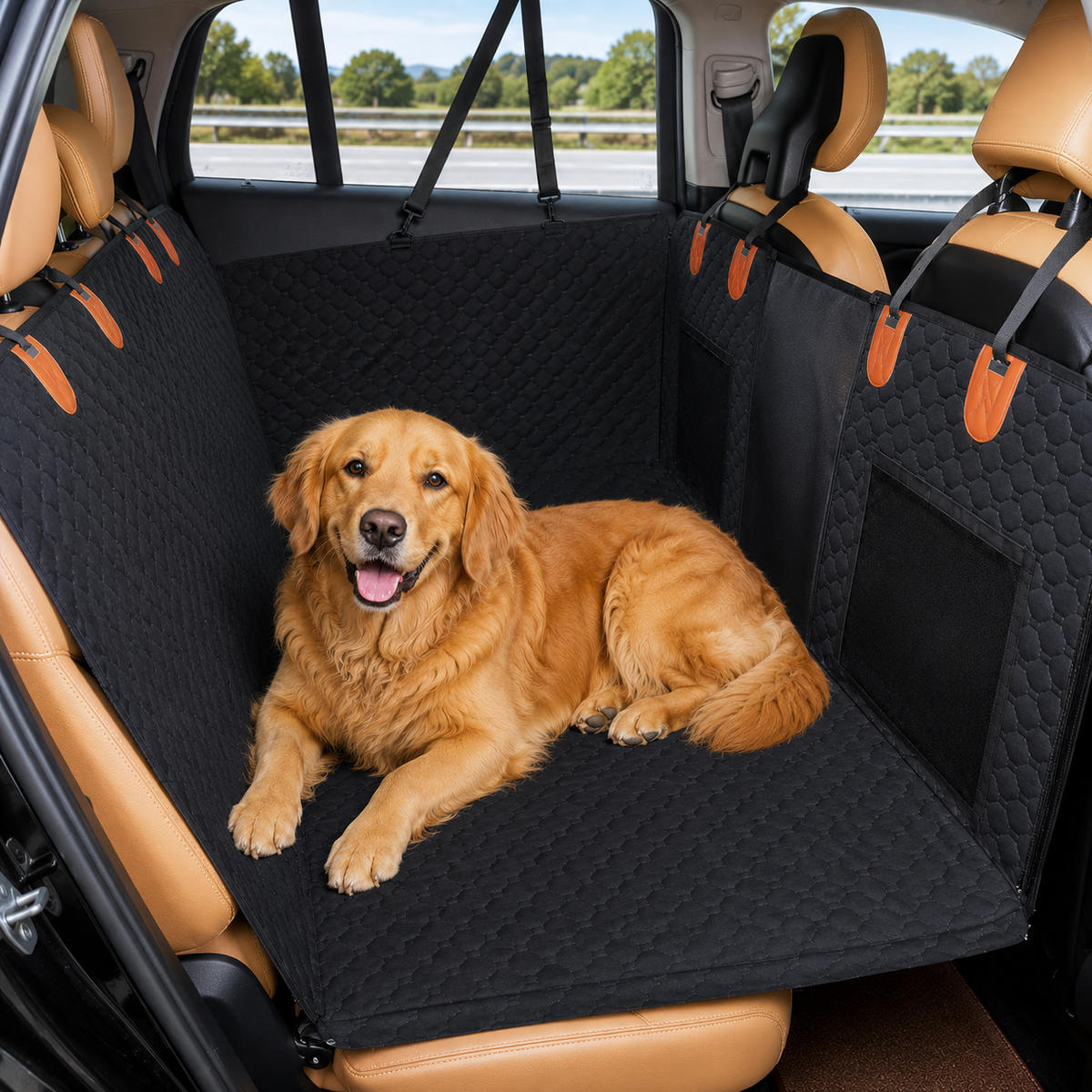 Capa Rígida Protetora para Banco de Carro Pet- Impermeável