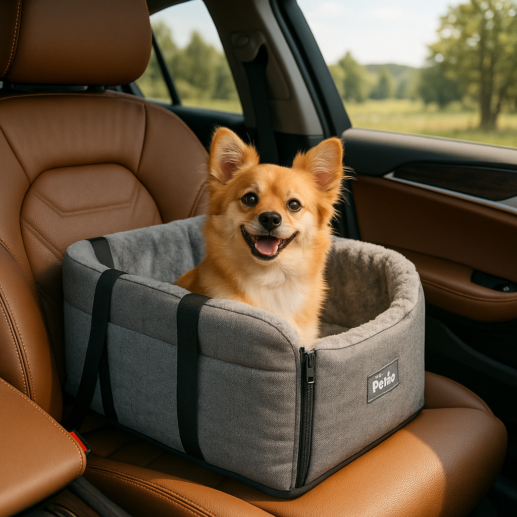 Assento de Carro para Pets Pequenos