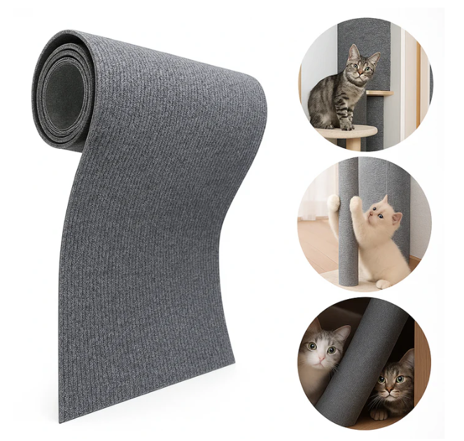 Arranhador Adesivo Premium para Gatos – Protege Móveis