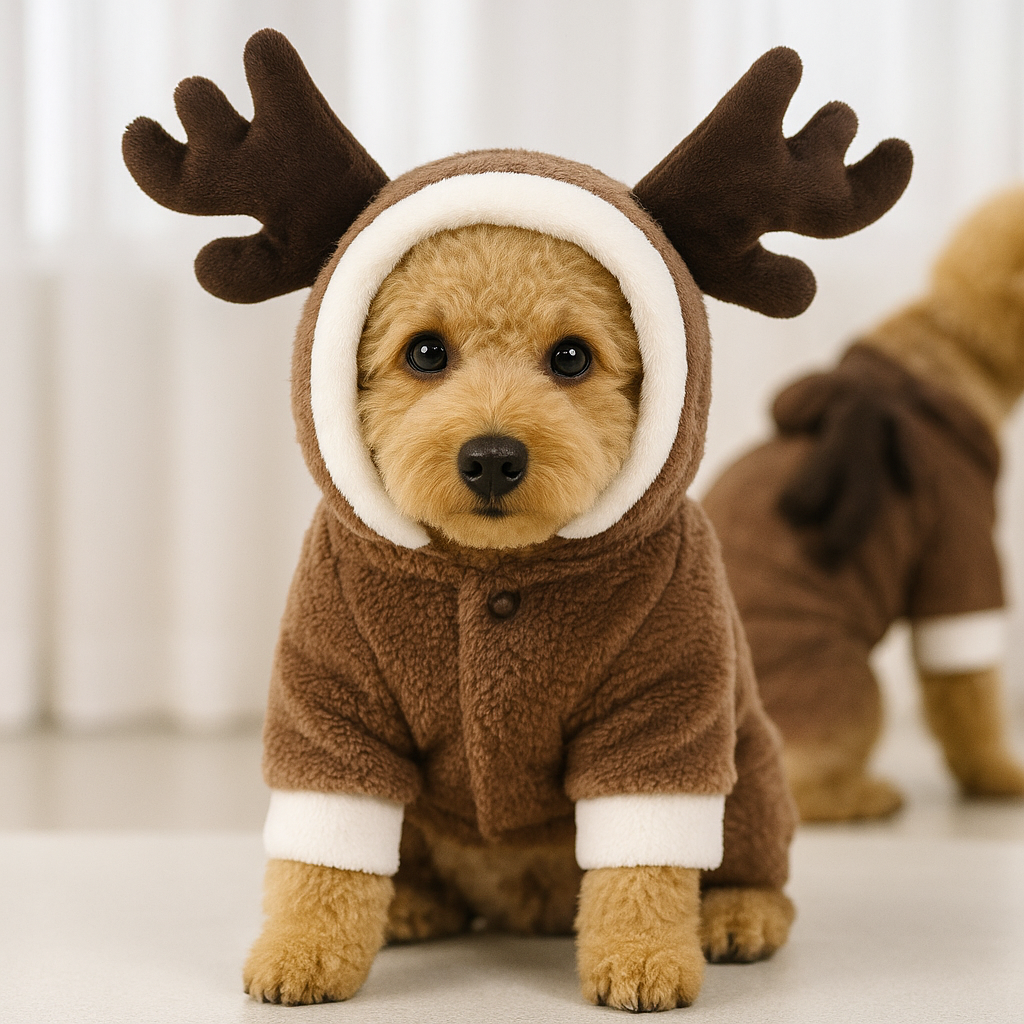 Fantasia de Inverno para Pets | Roupinha Quentinha e Divertida