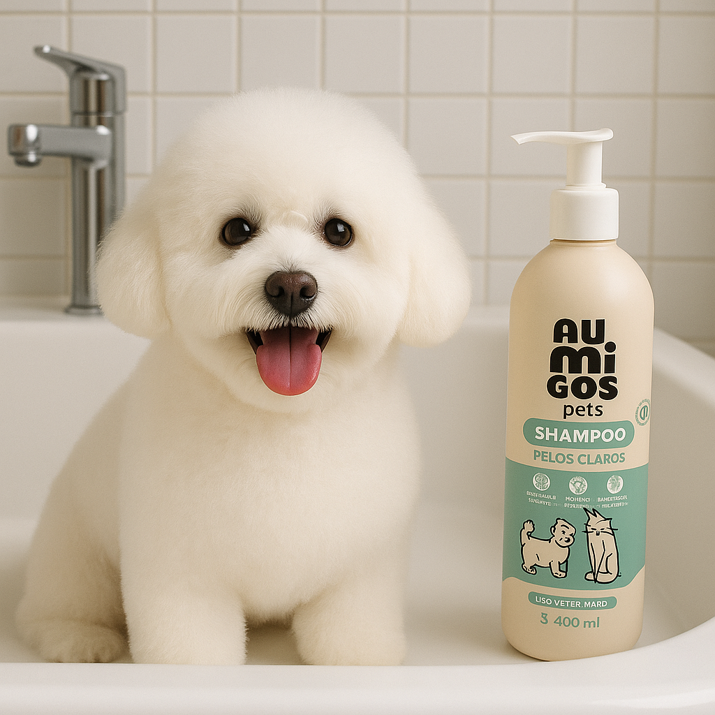 Shampoo Pet Pelos Claros 400ml – Au.Migos