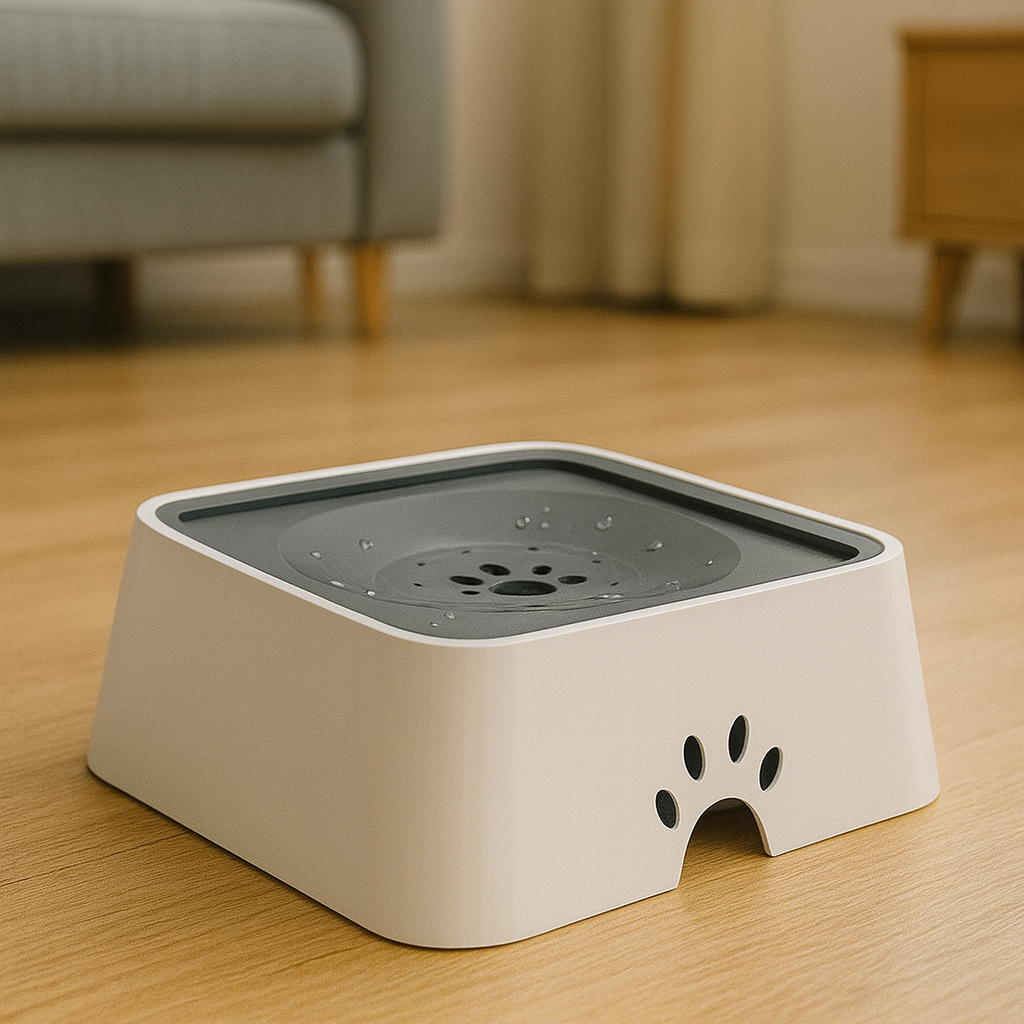 Bebedouro Inteligente Antirrespingo para Pets - Sistema Flutuante Higiênico