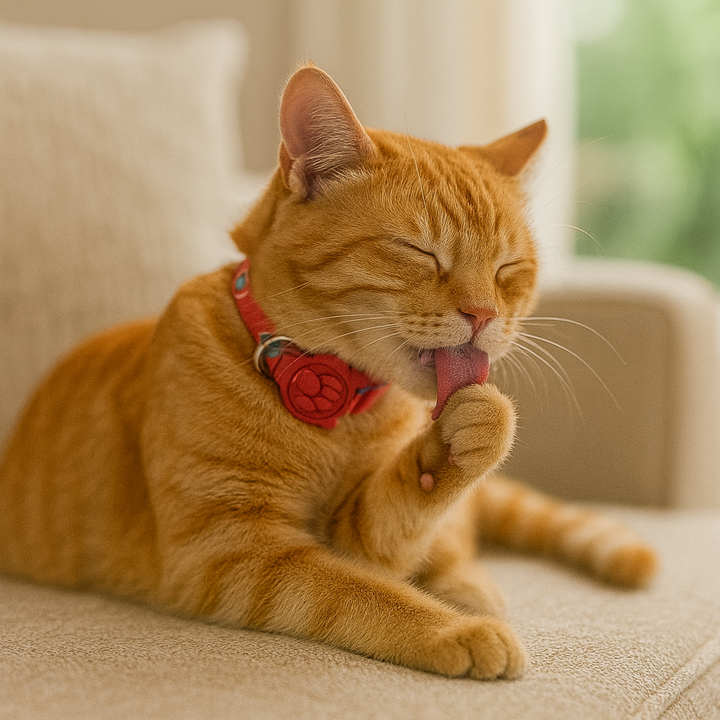 Coleira Antienforcamento Ajustável para Gatos - Estampa de Personagem