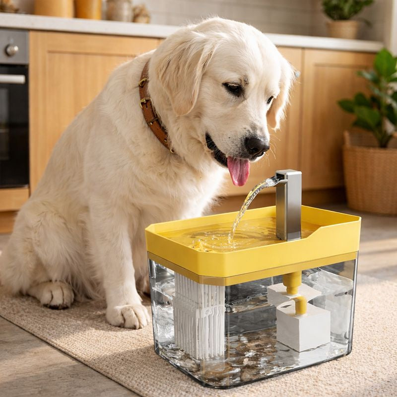 Fonte Automática para Pets com Filtro 1.5L | Bomba Silenciosa