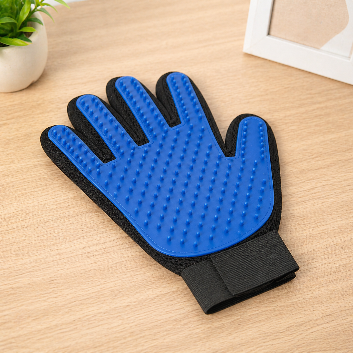 Luva Tira Pelos Magnética para Pets