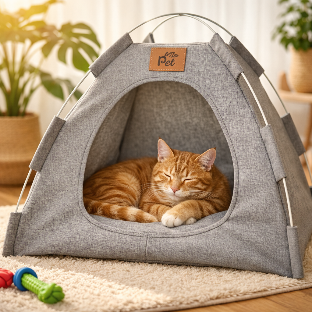Cabana Tenda Pet para Cães e Gatos Pequenos