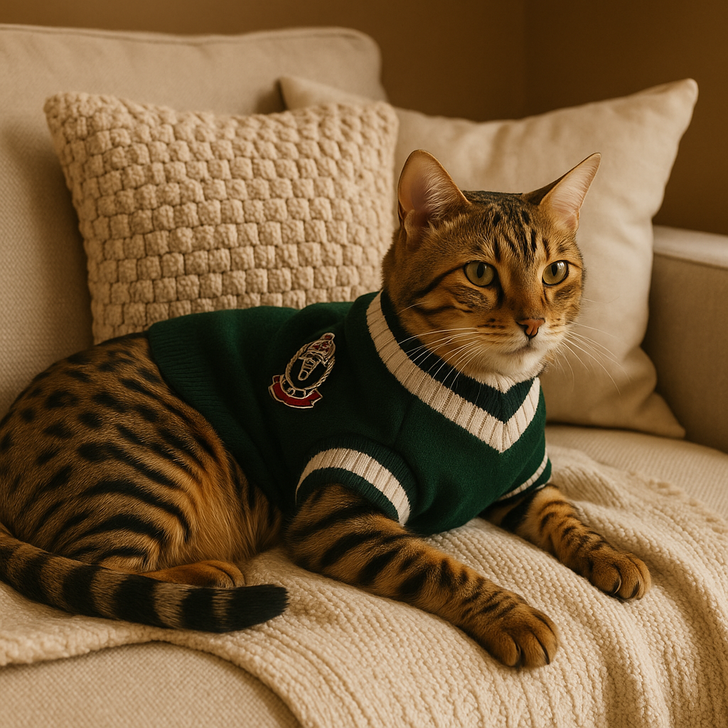 Pulôver Pet College Verde – Inverno Quentinho com Estilo