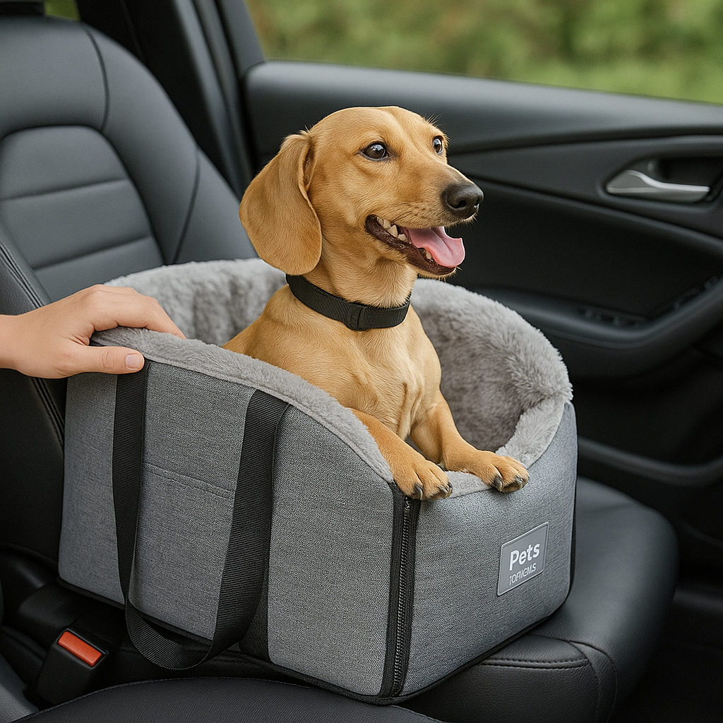 Assento de Carro para Pets Pequenos
