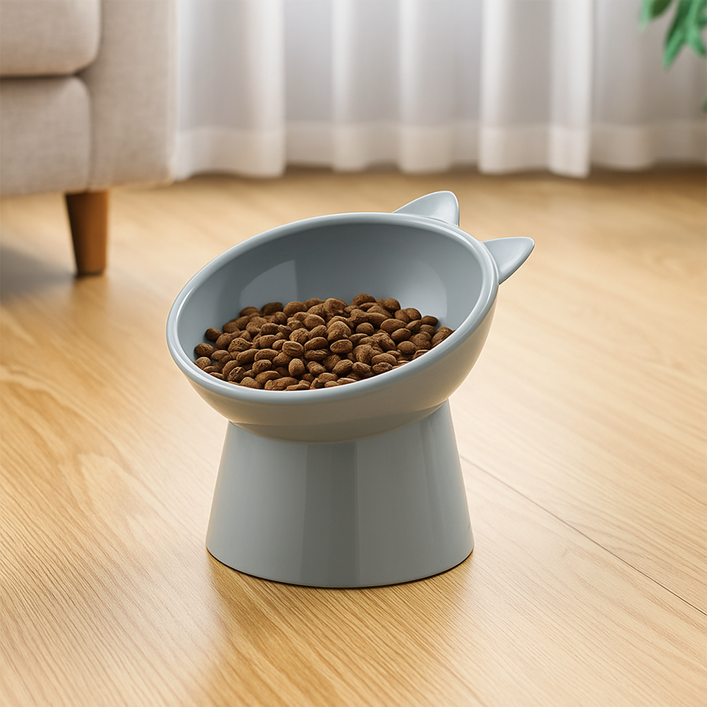Comedouro Elevado Antiengasgo para Pets