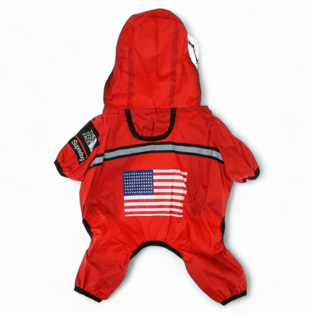 Roupa Capa de Chuva Para Cachorro Roupinha Pet Inverno Frio