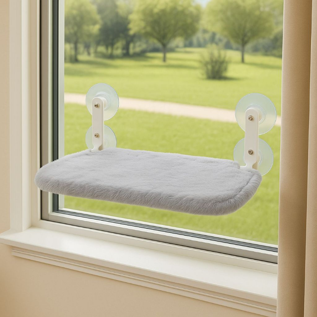 Cama Suspensa para Gatos com Ventosa de Janela