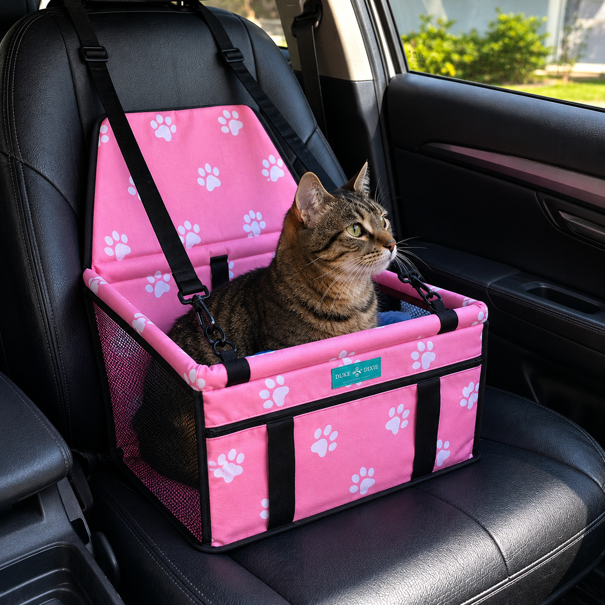 Assento de Segurança para Pets no Carro – Até 9kg