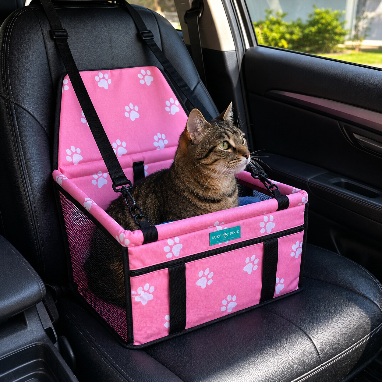 Assento de Segurança para Pets no Carro – Até 9kg