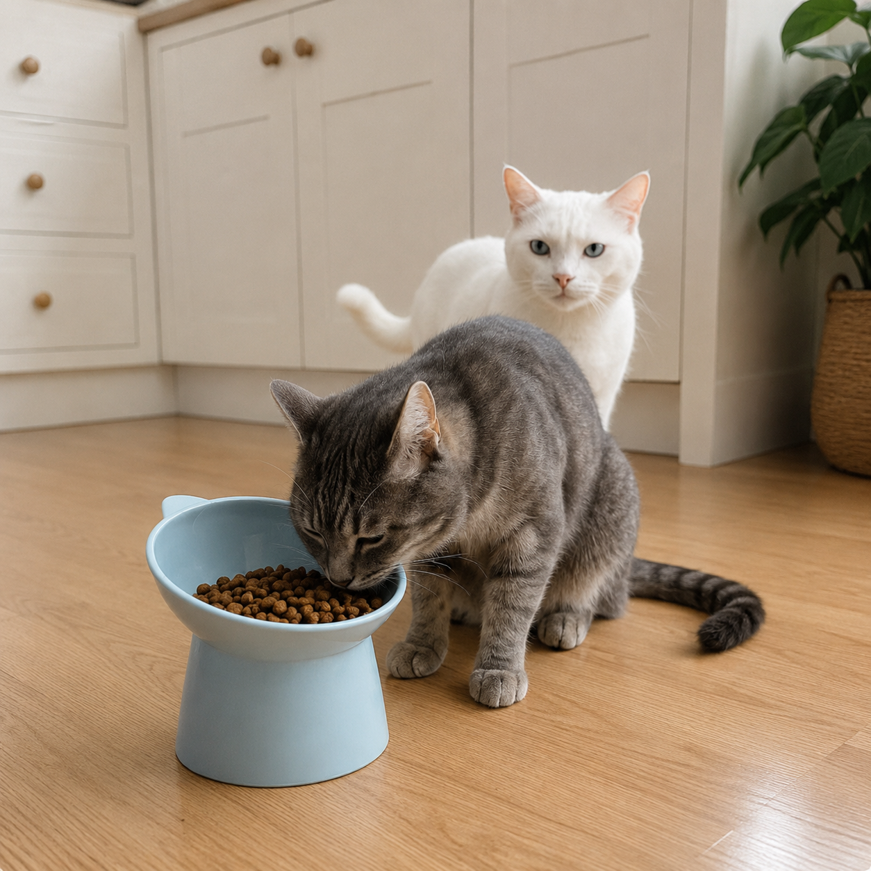 Comedouro Elevado Antiengasgo para Pets