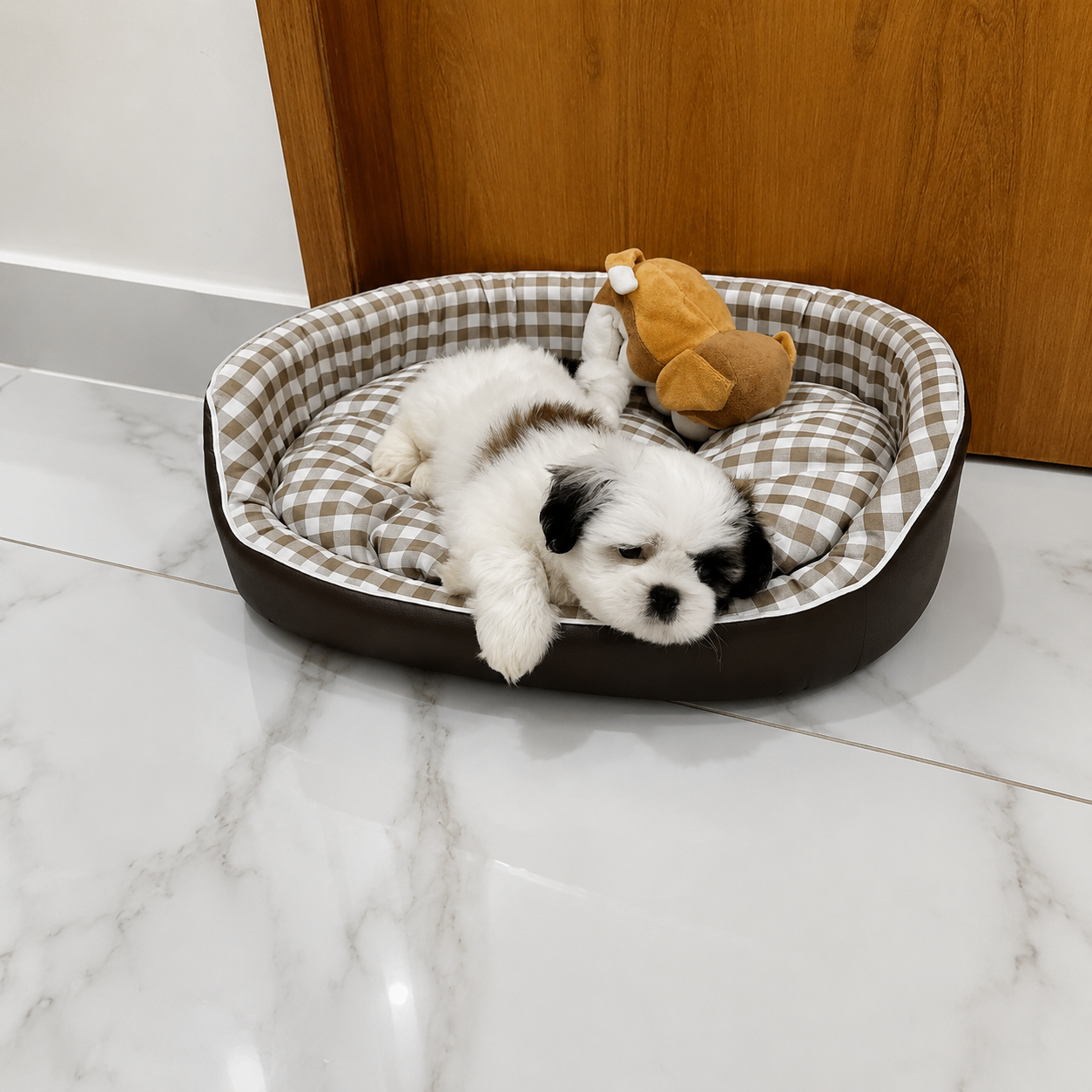 Cama Impermeável e Resistente para Cachorros e Gatos