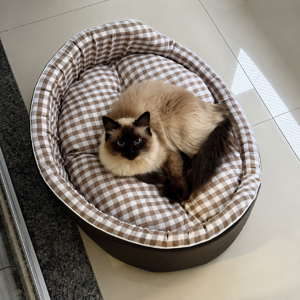 Cama Impermeável e Resistente para Cachorros e Gatos