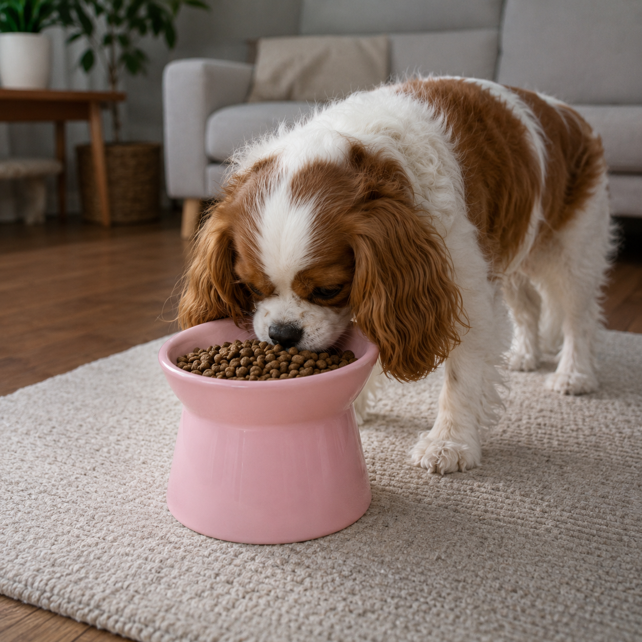 Comedouro Elevado Antiengasgo para Pets
