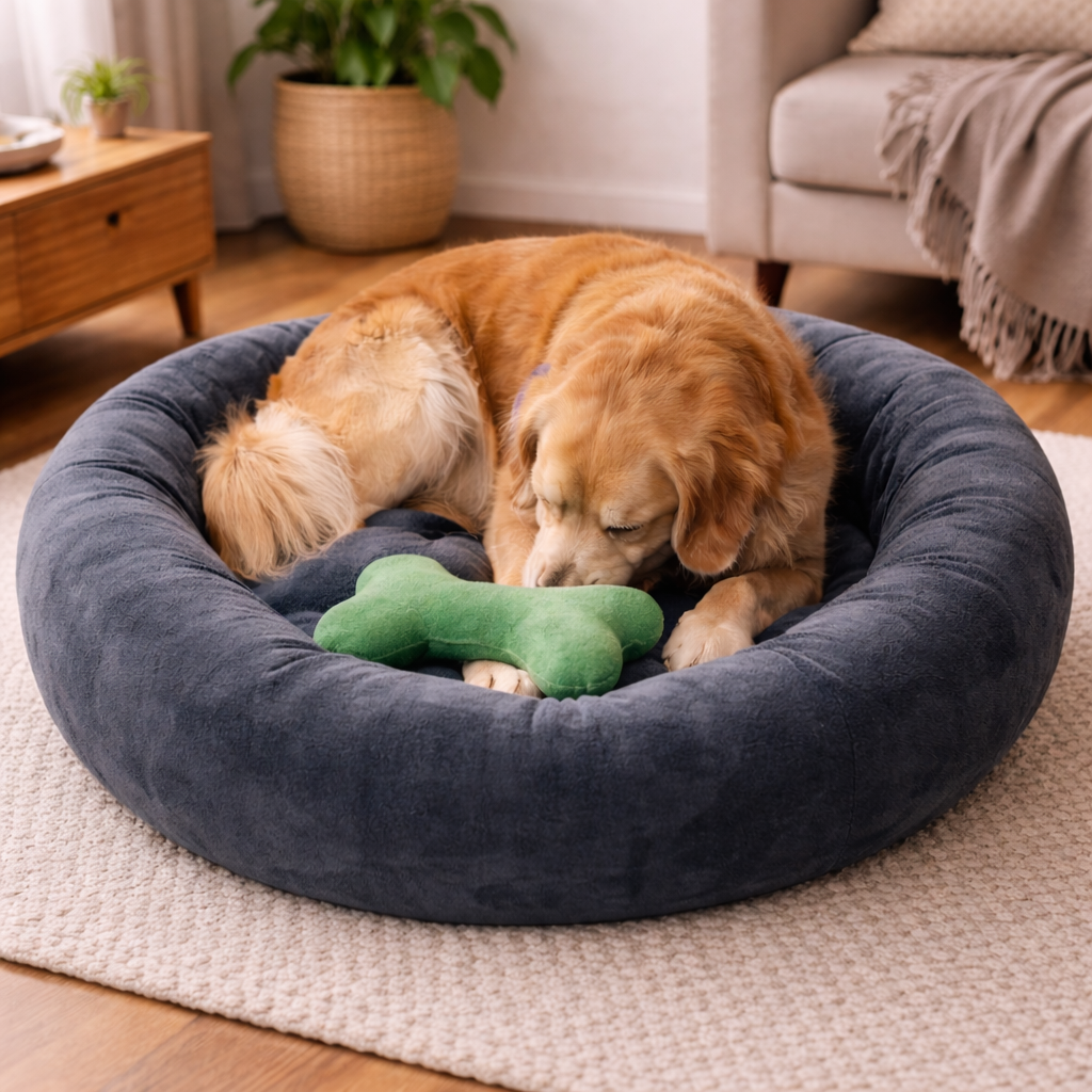 Cama Pet Nuvem Extra Macia para Cachorro e Gato