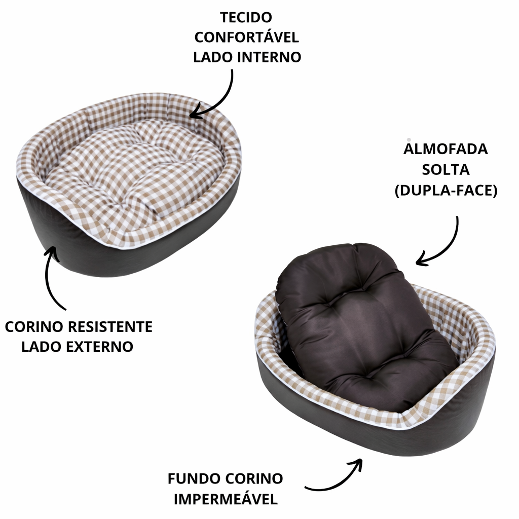 Cama Confortável e Resistente para Cachorros e Gatos