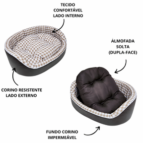 Cama Confortável e Resistente para Cachorros e Gatos