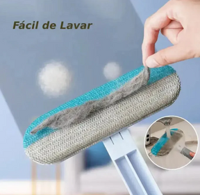 Escova Tira Pelos Reutilizável para Superfícies Tecidos e Pets