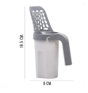 Pá Higiênica com Dispenser para Gatos