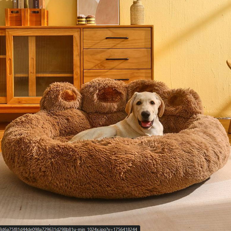 Cama Pata Antialérgica para Cães e Gatos