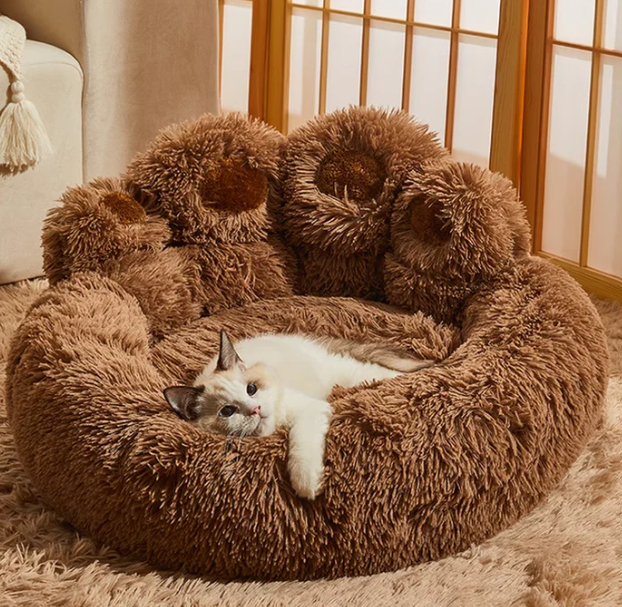 Cama Pata Antialérgica para Cães e Gatos
