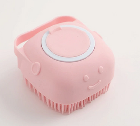 Escova Banho Pet com Dispenser