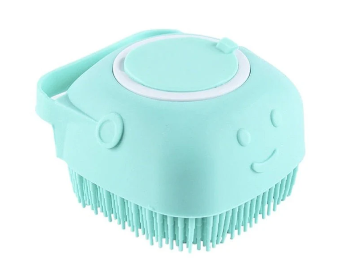 Escova Banho Pet com Dispenser