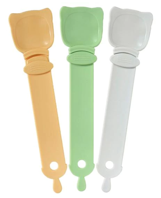 Colher Espremedoura de Sachê Para Gatos