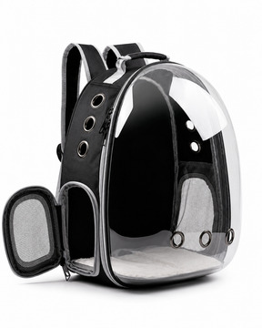 Mochila Astronauta para Gatos – Conforto, Visor Panorâmico