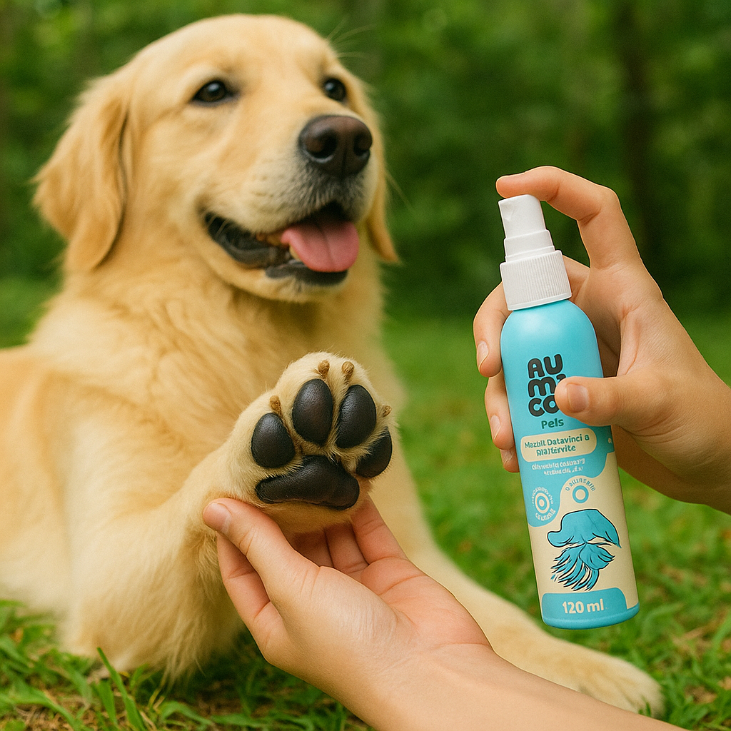 Pets Limpa e Hidrata Patinhas 120ml- Boticário Au.Migos