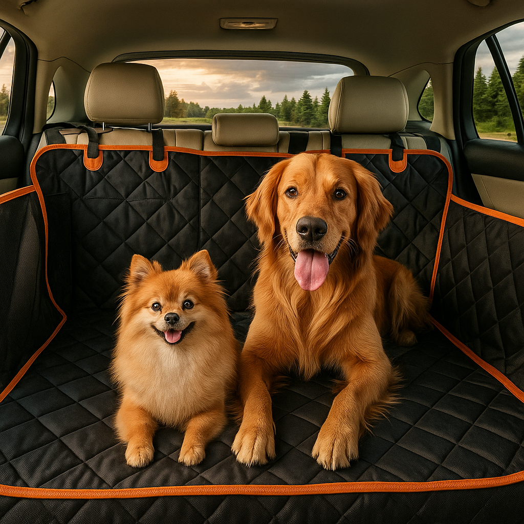 Capa Protetora Impermeável para Banco de Carro - Viagens Seguras com Seu Pet