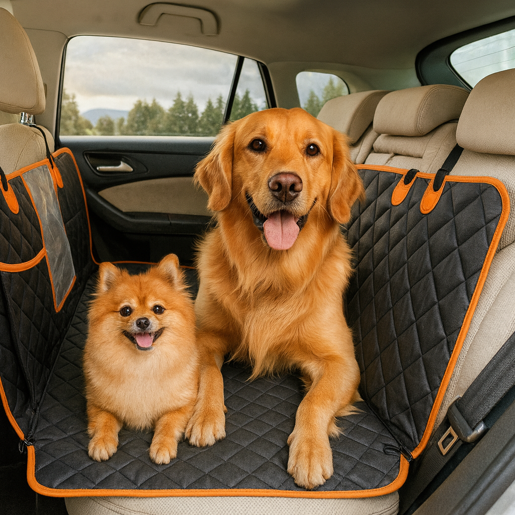 Capa Protetora Impermeável para Banco de Carro - Viagens Seguras com Seu Pet