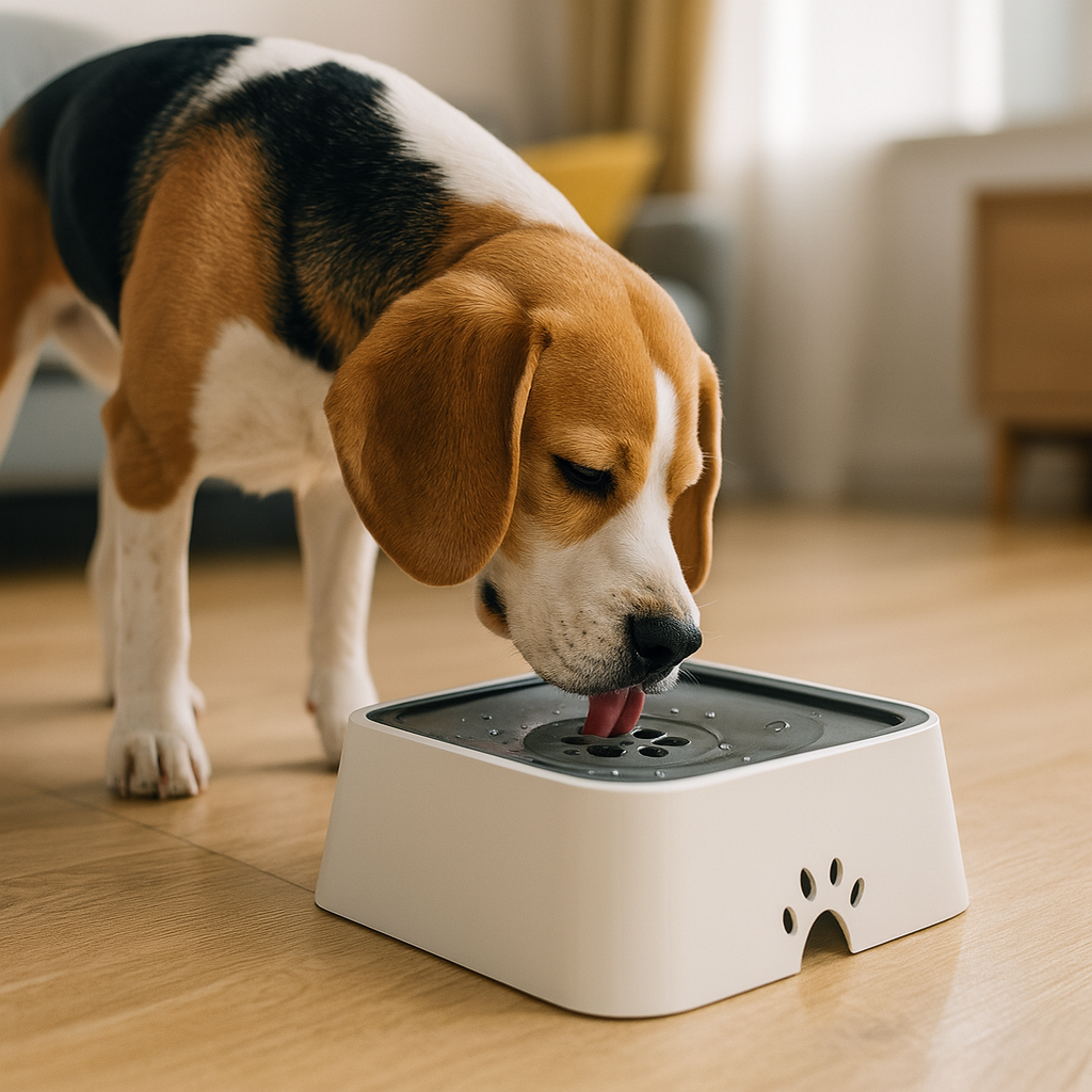 Bebedouro Inteligente Antirrespingo para Pets - Sistema Flutuante Higiênico