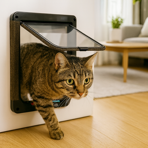 Portinha de Passagem 4 em 1 para Gatos e Cães Pequenos