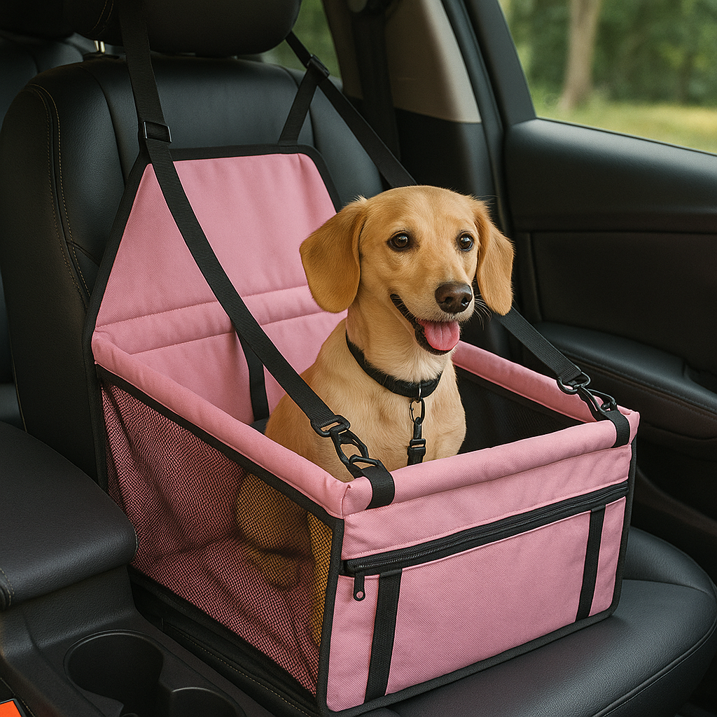Assento de Segurança para Pets no Carro – Até 9kg