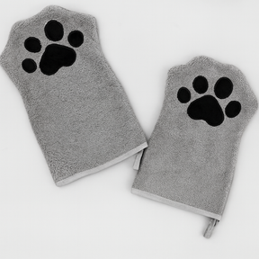 Luva de Banho e Secagem para Pets