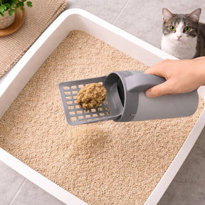 Pá Higiênica com Dispenser para Gatos