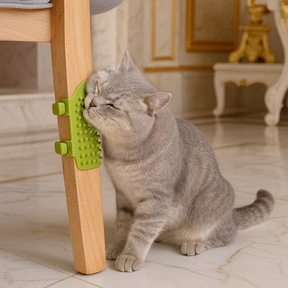 Escova de Canto para Gatos – Auto-Massagem e Remoção de Pelos