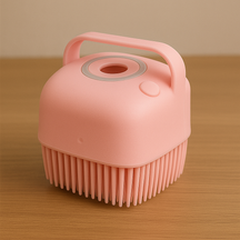 Escova Banho Pet com Dispenser