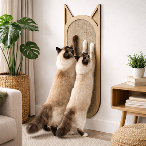 Arranhador de Parede para Gatos em Sisal Natural