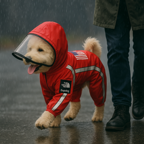 Capa de Chuva The Dog Face para Cachorros