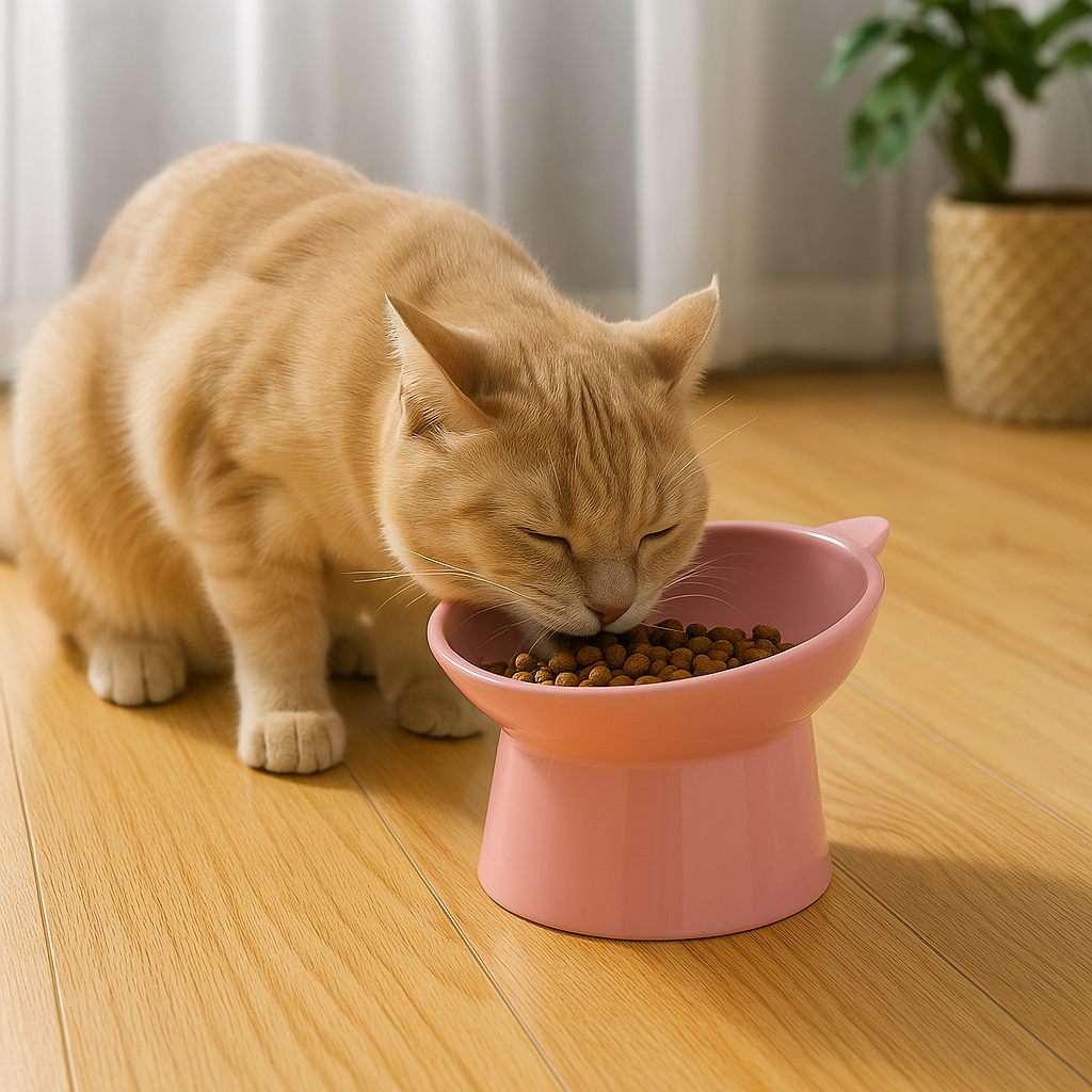 Comedouro Elevado Antiengasgo para Pets