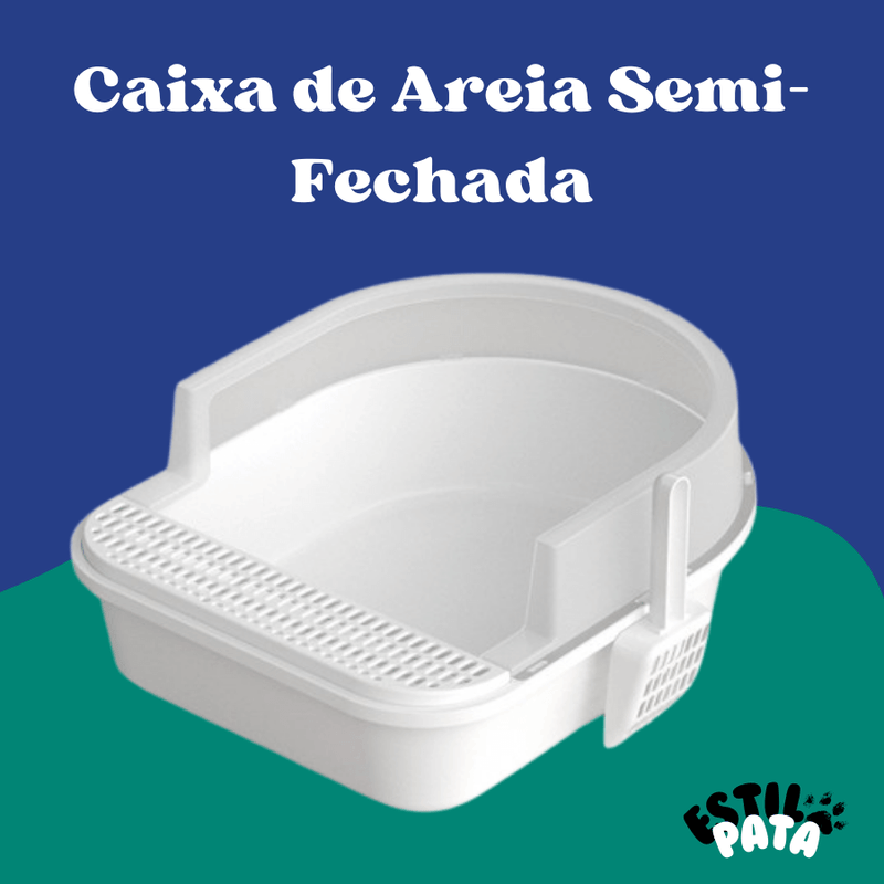 Caixa de Areia Semi-Fechada