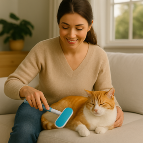Escova Tira Pelos Reutilizável para Superfícies Tecidos e Pets