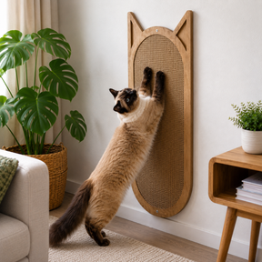 Arranhador de Parede para Gatos em Sisal Natural