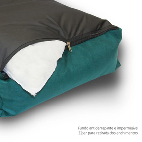 Cama Pet Média Cama para Cachorro Lavável 60x60 Para Animais até 15KG