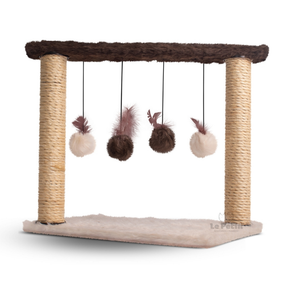 Arranhador Para Gatos Poste com Brinquedo Gato Quatro Exclusivo